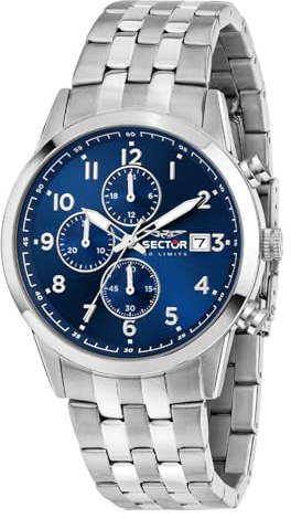 Sector No Limits Orologio Uomo, Cronografo, Analogico, 42 mm, Collezione 660 - R3273617007