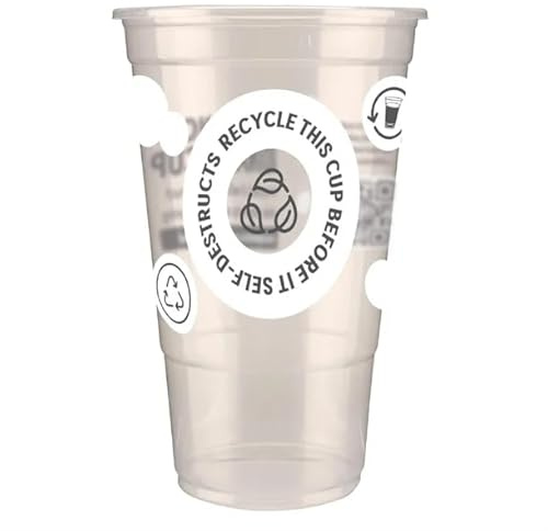eGreen Printed TWOinONE Flexy Glass UK & CE Marked 1 Pint to Line (Box 1000) | TwoinOne printed design features a clear 1-pint brim measurement line to ensure legal commercial serving compliance.