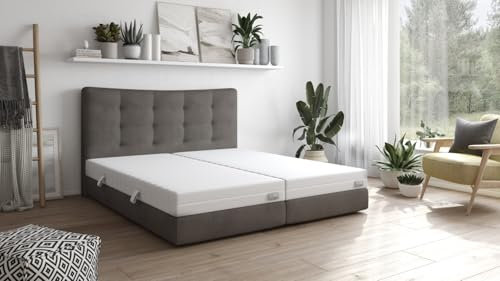 Traumnacht Easy Comfort 2 in 1 Duo - orthopädische 7- Zonen Komfortschaummatratze, Härtegrad 2 und 3, Öko-Tex Zertifiziert 90 x 200 cm, Höhe 11 cm, produziert nach deutschem Qualitätsstandard