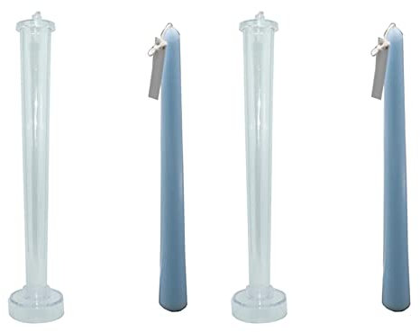 Kerze Formen,Seife Form, 2 x Kerzenformen, Kerzenformen for die Herstellung von Kerzen, klassische hohe konische Form