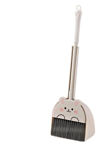 Kinder Putzset, Kinderbesen Set Kinder Kehrset, Wischhaushaltshilfe Kinder Holzspielzeug Besen Mit Langem Stiel, Kehrschaufel, Handfeger, Wischmopp Und Staubwedel Set