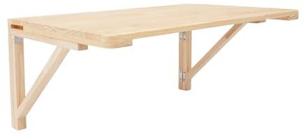 Repomanda Mesa plegable montada en la pared, mesa de trabajo plegable para casa, comedor, lavandería, cocina