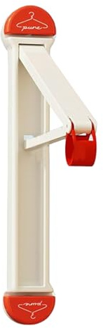 Rrlihjgu Stendibiancheria a Muro, Supporto per Asciugare i Vestiti Ritiribile e Pieghevole, Accessorio Bagno per Casa Appartamento Hotel Palestra