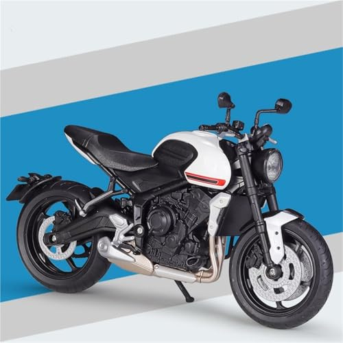 För Trident 660 Mockup Legeringsmotorcykelmodell Leksakspresentset 1:12