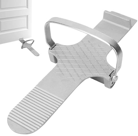 Elevador Panel Pie - Aleación Aluminio Puerta Pladur Placa Escayola Bisagra Herramienta | Antideslizante Vidrio Baldosa Cerámica Contrachapado Alzador | Carpintería Mùeble Armario Pared Suelo