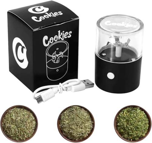 Upgrade Electric Herb Grinder Pollen Spice Portable Electric Herb Grinder Dry Spice Tabacco Grinder