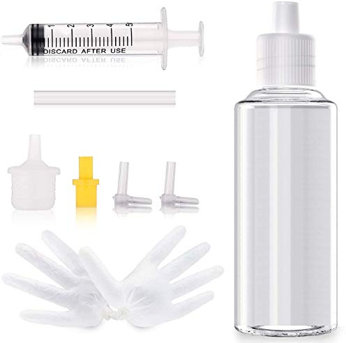 OGOUGUAN - Kit di pulizia delle testine di stampa d'inchiostro, per la pulizia della testina di stampante, pulitore per ugello compatibile con Epson/HP/Brother/Canon/Samsung Inkjet Stampante da 100 ml
