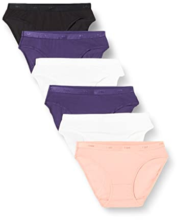 Dim Culotte Femme Les Pockets Ecodim Coton Couleurs Douces x6