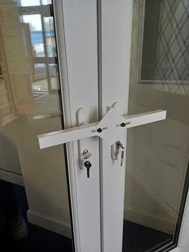 Lock That Really Works for French, Patio and House Doors - Quickly Add Extra Security