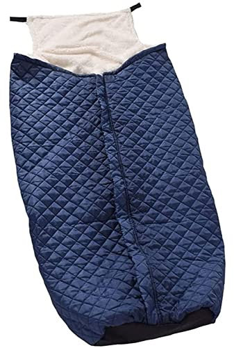 Rollstuhlsack, Fußsack, Schlupfsack,Fußsack für Rollstühle für Erwachsene Universell passend für manuelle und elektrische Rollstühle, Erwachsenengröße