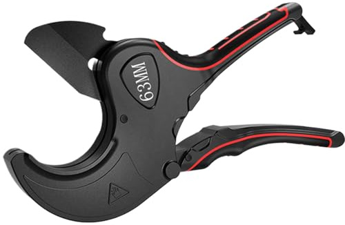Tagliatubi in PVC, utensili da taglio in PVC,Tagliatubi idraulici a cricchetto | Forbici per tubi in PVC, comodo taglio tubi in gomma, tubi flessibili