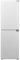 Electra Integrated 50/50 Frost Free Fridge Freezer with Sliding Door Fixing Kit - White - E Rated