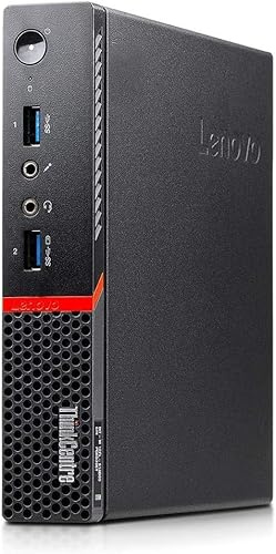 Lenovo ThinkCentre M900 Tiny Business - Ordenador de sobremesa | i5 6500T 2,5 GHz, 8 GB, 256 GB SSD, HD Graphics 530 y Windows 11 | (reacondicionado) (Sin Periféricos)
