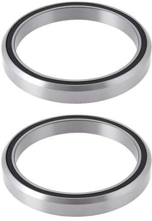 eMagTech 2 Cuscinetti per Serie Sterzo per Bicicletta ACB495H6 ACB495H6.5 Compatibile con Specialized Tarmac SL7 E SL8 49,5x40,5x6,5 Mm 45/45°
