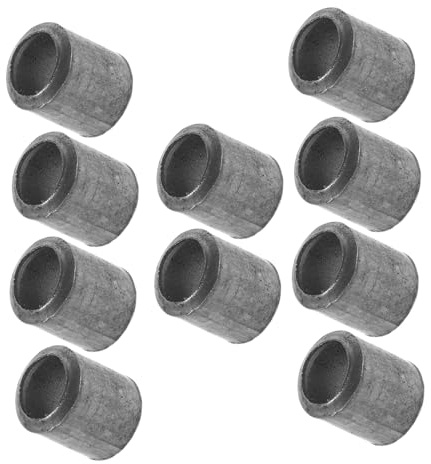 iplusmile 10pezzi Cuneo Di Ferro Manico in Legno Cuneo Per Martello e Spaccalegna Kit Da Cunei Per Fissaggio in Legno Utilizzo Per Lavorazione e Mobili