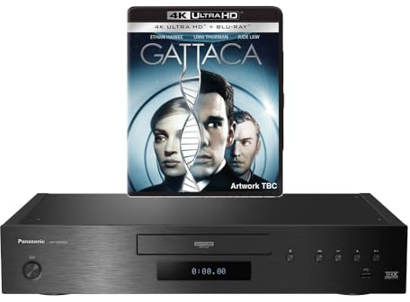 MULTIREGION Blu-ray Player Compatible with Panasonic DP-UB9000 MultiRegion Blu-ray Region A, B & C - DVD Regions 1-8 - Bundle Including Gattaca