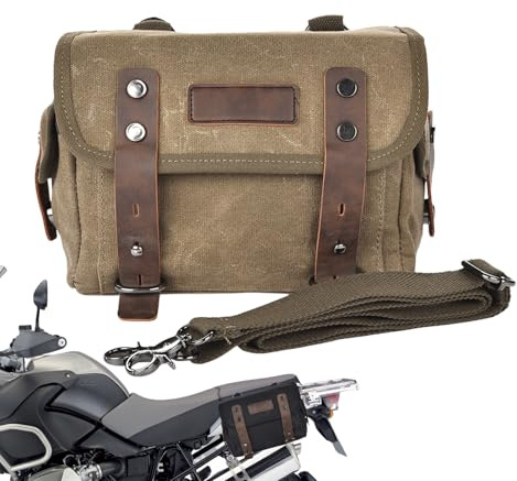 Motorrad-Satteltasche: abnehmbare Hecktasche, doppelte Seitentasche mit großer Kapazität, wasserdichte Gepäcktasche für Motorrad, Fahrrad