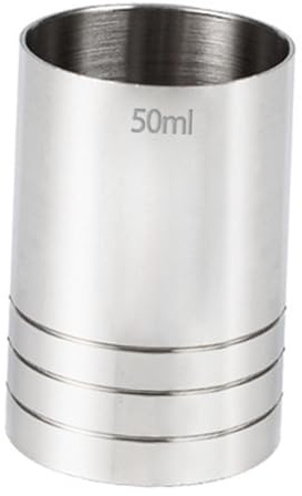 QUXVUIS Stainless Steel Measuring Cup Cocktail Jigger Gift for Friends Who Love Mixing Cocktails at Home Or in Bars Bartending Bartender Jiggers Ounce Measurements