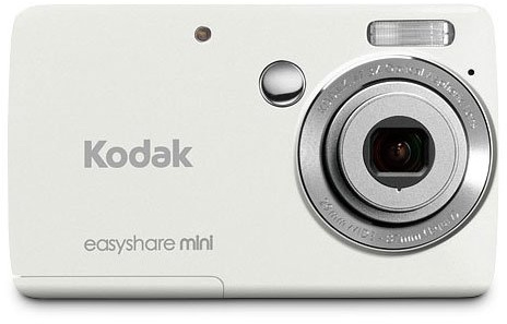 Kodak EasyShare Mini M200 Digital Still Camera - White (10MP,3x Optical Zoom) 2.5 inch LCD
