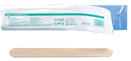 Mundspatel steril, 100 St