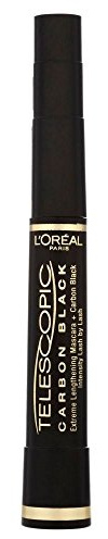 L'Oréal Paris Telescopic Mascara - Carbon Black - Packung mit 2