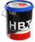 Hempel HBT Fast-Dry Alkyd 4314 | Graue Metallfarbe für Stahl und Eisen | Metalllack RAL 7001 Rostschutzfarbe für innen und außen | 2 in 1 Grundierung und Metallschutzlack in Silbergrau | matt