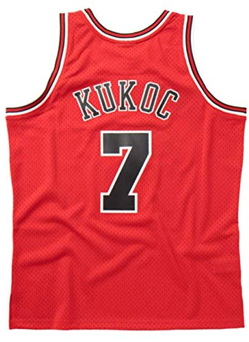 Mitchell & Ness NBA Chicago Bulls Toni Kukoc Swingman Trikot Herren rot/schwarz, S