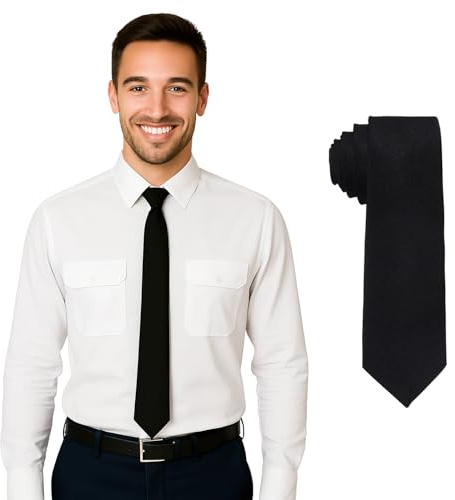 MASADA Herren-Krawatte von Hand gefertigt & sorgfältig verarbeitet 6 cm breit 150 cm lang