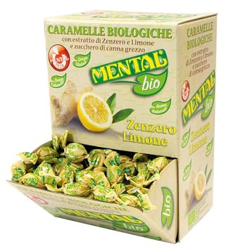 Mental Zenzero e Limone Caramelle - in bocca di lupo da 750gr