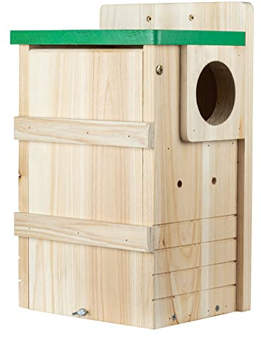 BalterFF Eichhörnchenhäuser für Draußen Nistkasten Nest Holz Streifenhörnchen Haus Lustig