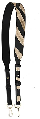 Leather Strap Purse Strap Luggage Straps Crossbody Straps for Purses Women's Crossbody Handbags Goldspange Zebra