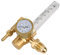 0-3500 PSI Argon Riduttore Di Pressione Misuratore Di Portata Del Gas Con Colonne D'aria E Bilance Del Contatore Del Gas, Filettatura Maschio G5/8 per Bombola di Gas TiIG per Saldatura Ad Argon