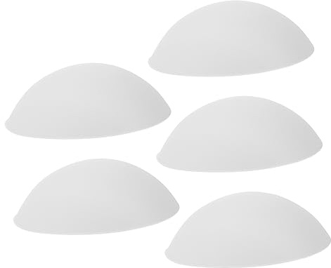CALLARON 15pairs Removable Polyester Inserts Thin Sports Pads for Yoga Swimsuits and Nursing Breathable Comfortable and Washable Padding for Enhanced Shape
