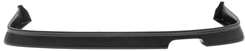 IKON MOTORSPORTS Rear Bumper Lip, Compatible with 1997-2001 Honda Prelude, WW Style Polyurethane PU Unpainted Black Rear Lower Spoiler Air Dam Chin Valance Splitter