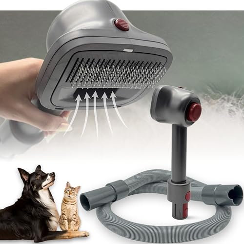 Spazzola per la toelettatura degli animali domestici, accessorio per aspirapolvere Dyson V7 V8 V10 V11 V15/Big Ball/V6 DC58 DC59, compatibile con Shark NV501/HV322/HV301 Miele 1-3/8 e Small Shop Vacs