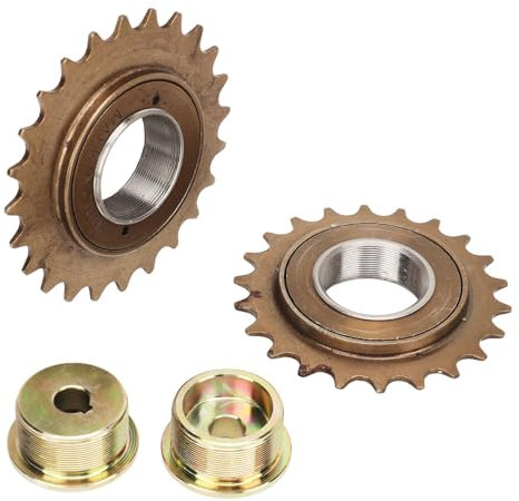 Bikes 22 Teeth Freewheel, Bikes Freewheel Adapter Iron with 22T 24T Left Right Drive Adapter for Modification