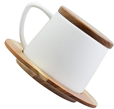 FELTECHELECTR 1juego Taza De Café Tapa Diseño Simple Para Leche y Jugos Para Uso Diario Casa o Trabajo