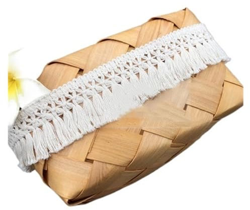 Fransenbesatz, Fransenbesatz, 10 Yard/Set, Beige, DIY, 6 cm/8 cm, Quaste, Fransen, Baumwollspitzenbesatz, Band, lateinamerikanisches Kleid, Bühnenkleidung, Vorhang, Nähzubehör (Beige, 5 cm)(Beige 4cm)