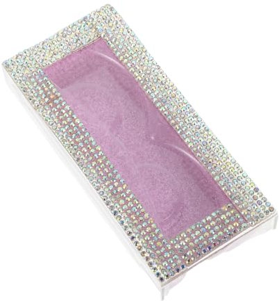 GAROZATION Lash Organizer Box Für Wimpernverlängerungen Tragbare Und Feuchtigkeitsgeschützte Aufbewahrung Für Falsche Wimpern Für Reisen Hochzeiten Und Besondere Anlässe