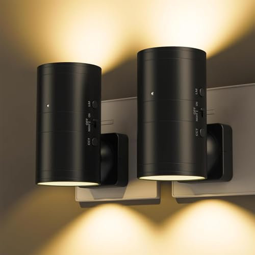 Nachtlicht Steckdose mit Dämmerungssensor, 2 Stück LED Nachtlicht mit Helligkeit Einstellbar 3-Farbig/3 Modi für Kinderzimmer, Flur, Schlafzimmer, Badezimmer,Wohnzimmer (Schwarz 2 Stück)