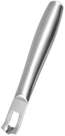LOVIVER Pelador de, rallador de Frutas, versátil, Ligero, Antideslizante, ergonómico, Herramienta Manual para Restaurante y Bar, Plata