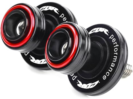 LLIDFONK 8mm Bobbins Montageständer Für Honda CBR600RR CBR1000RR CBR954RR CBR250R CBR 900RR 954RR 250R Motorrad Zubehör bobbins Schwinge Spulen (Rot)