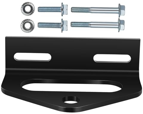 SOPOTUTU Gancio di Traino per Tosaerba Ferro Resistente e Kit di Aggancio per Rimorchio da Prato Accessorio per Trattori e Carrelli Elevata capacità di Carico e Resistenza alle Intemperie