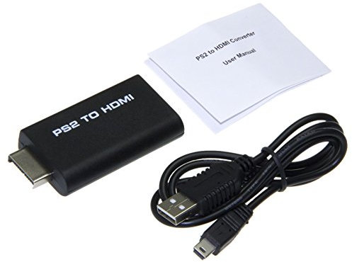 CONVERTITORE ADATTATORE DA PS2 AD HDMI 1080P UPSCALER