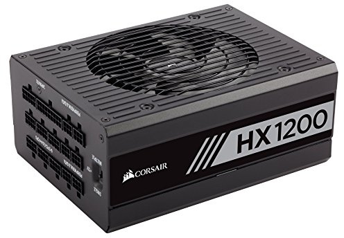 Corsair HX1200 1200W ATX Noir unité d'alimentation d'énergie - Unités d'alimentation d'énergie (1200 W, 100 - 240, 47 - 63, 150 W, 1200 W, 150 W)