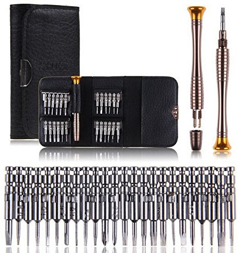 New 25 in 1 Precision Torx Schraubendreher Handy Reparatur Werkzeug-Set für iPhone Laptop Handy Elektronik