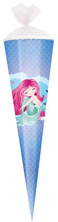 Herlitz Schultüte / Zuckertüte / 85cm / eckig / Meerjungfrau