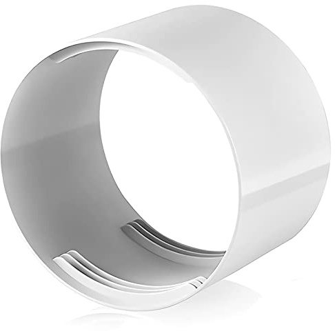 TOPJOWGA Klimaanlage Adapter für Fensterschlauch, Fensteradapter für Klimaanlage, Universal-Fenster-Adapter für Abluftschläuche mit 130 mm Durchmesser, Weiß
