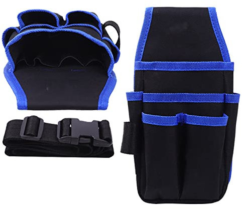 Marsupio Borsa Per Attrezzi da Elettricista Kit Multifunzionale in Tessuto Oxford Per Lavori di Manutenzione di Riparazione Professionale