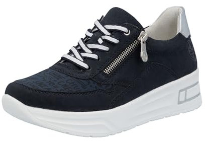 Rieker dam N8114 snörskor, blå, 42 EU, blå, 42 EU